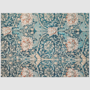 Papier Mousseline Honeysuckle de William Morris (1876) Célèbre Motif