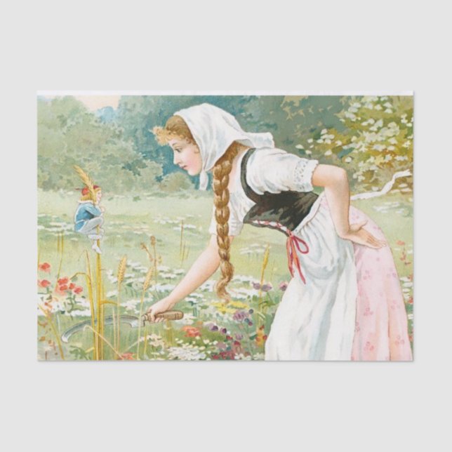 Papier Mousseline "Hop O My Thumb" de E S Hardy (Recto)