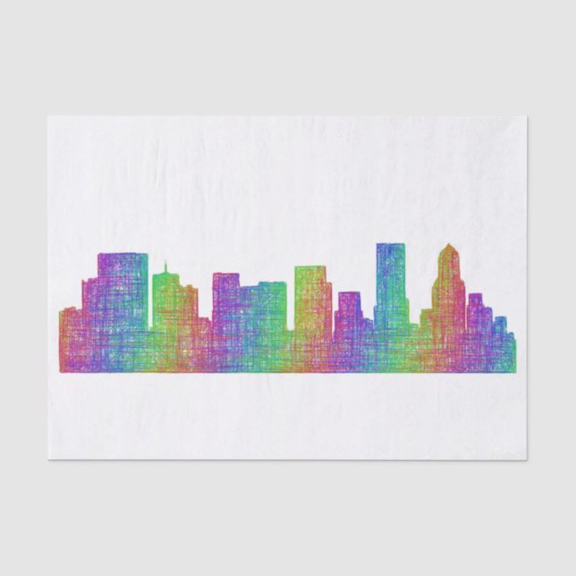 Papier Mousseline Horizon de Portland (Recto)