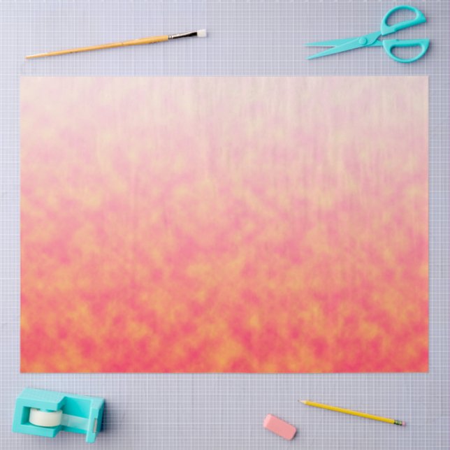 Papier Mousseline Horizon Rouge aux Joues (Artisanat)