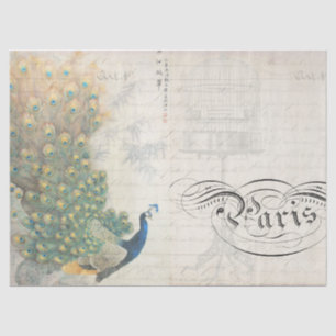 Papier Mousseline Horizontal de papier de Decoupage d'éphémères de