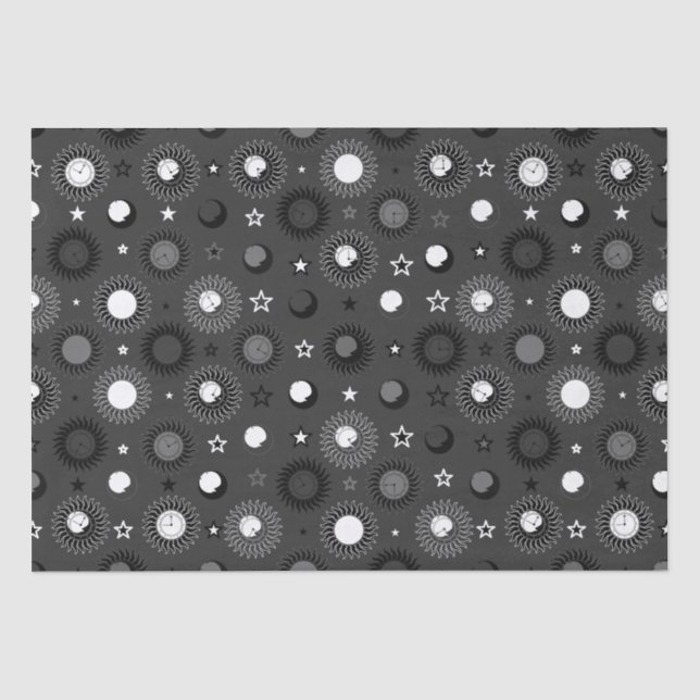 Papier Mousseline Horlogerie Céleste (Recto)