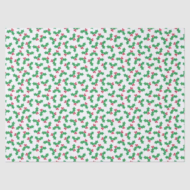 Papier Mousseline Houx (Recto)