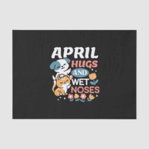 Papier Mousseline Hugs, Nez Humide et Vibes de Printemps - Animaux d