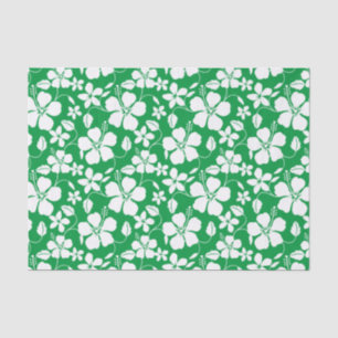 PAPIER MOUSSELINE HULA HAÏIENNE (HIBISCUS) VERT