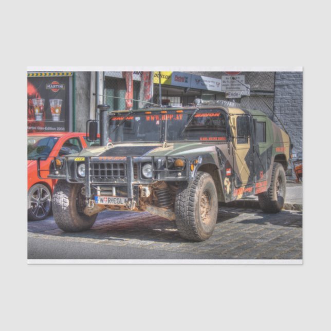 Papier Mousseline Hummer H1 (Recto)