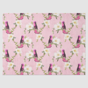 Papier Mousseline Humming Birds Series Design Dix-sept