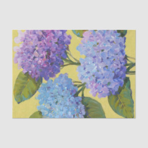 Papier Mousseline Hydrangée de printemps I