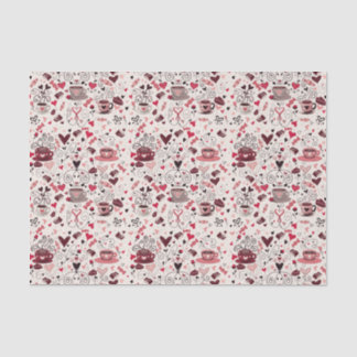 Papier Mousseline I Heart Coffee