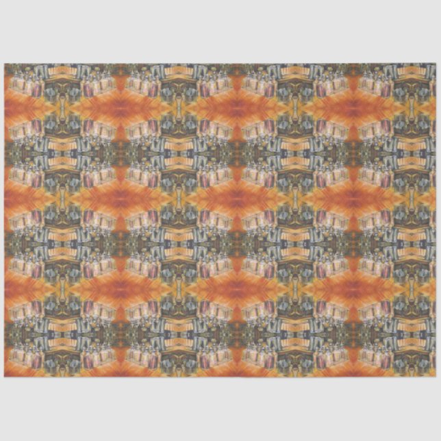 Papier Mousseline Idéographie de Lumière dorée (Recto)