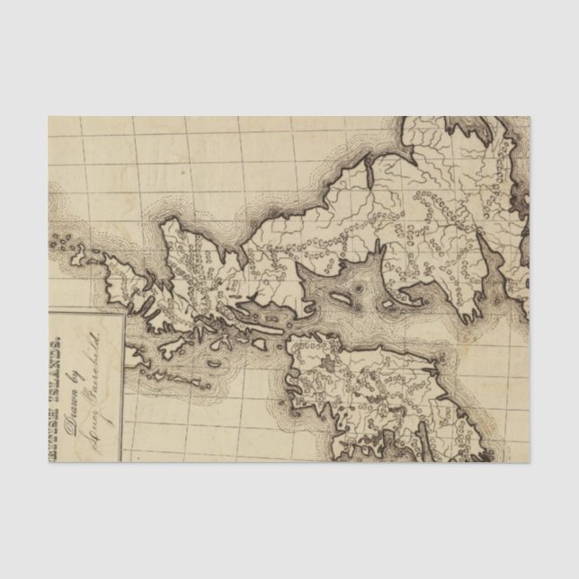 Papier Mousseline Îles britanniques (Recto)