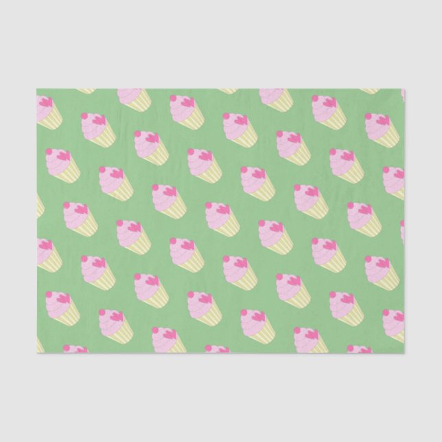Papier Mousseline illusima Vert (Recto)