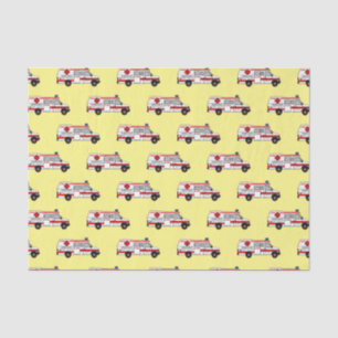 Papier Mousseline Illustration d'ambulance