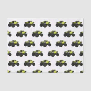 Papier Mousseline Illustration de camion monstre