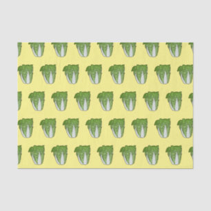 Papier Mousseline Illustration de chou chinois