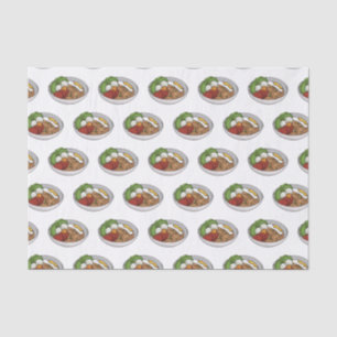 Papier Mousseline Illustration de dessin sur les nouilles