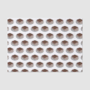 Papier Mousseline Illustration de gâteau de Tiramisu