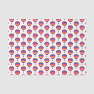 Papier Mousseline Illustration de la montgolfière