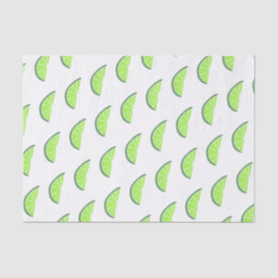 Papier Mousseline Illustration de la tranche de chaux d'été