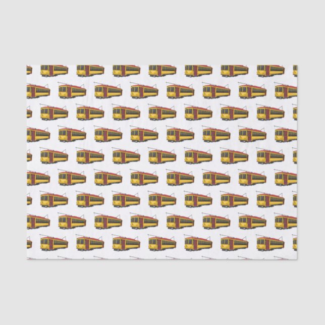 Papier Mousseline Illustration du chariot Mata (Recto)
