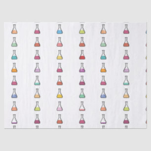 Papier Mousseline Illustration fraîche à la mode de becher de chimie
