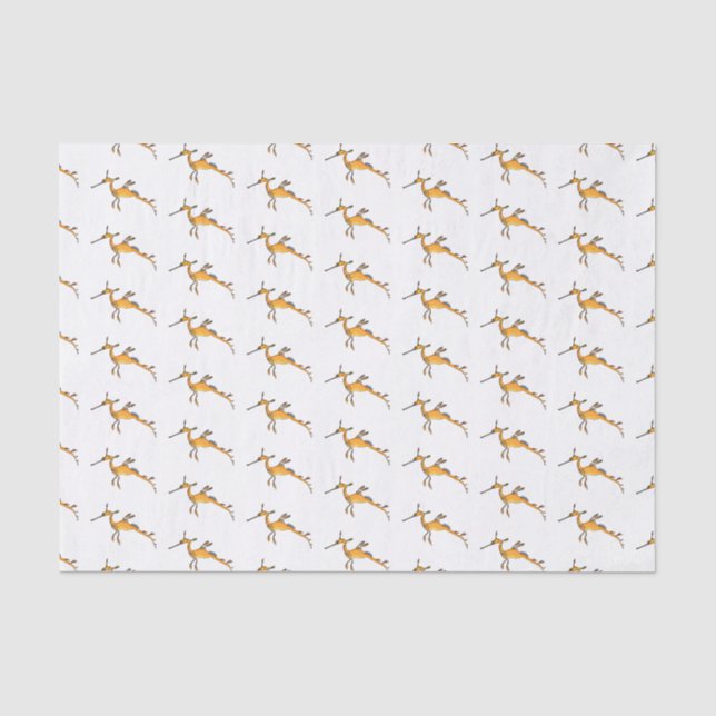 Papier Mousseline Illustration Weedy seadragon (Recto)