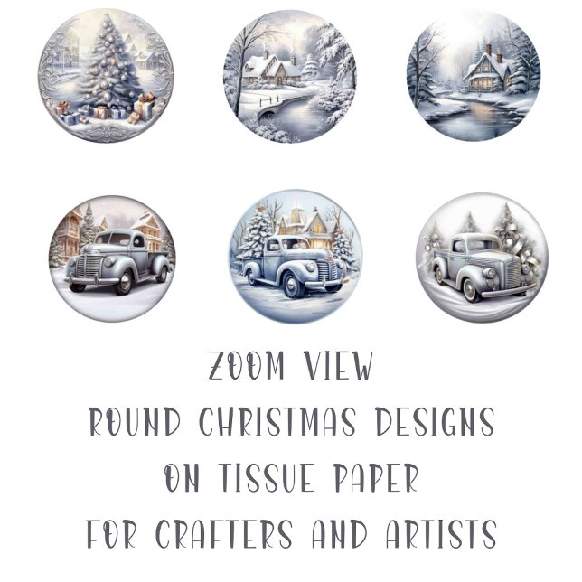 Papier Mousseline Image de Noël do-it-yourself Découpage (Créateur téléchargé)