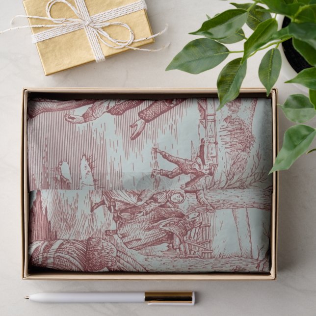 Papier Mousseline Image de Noël en édition limitée Spode (Cadeau)