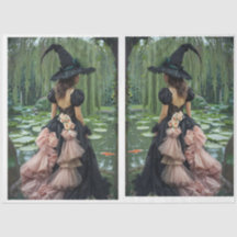 Image miroir Willow Witch2 Tissu Paper