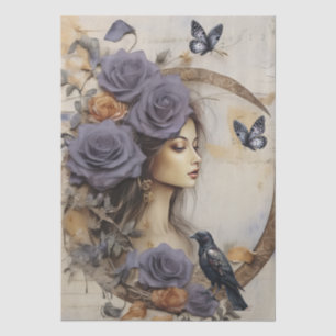 Papier Mousseline Imaginaire fascinant levain gothique et fille