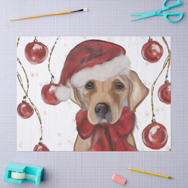 Papier Mousseline Impression sur toile Labrador Retriever (Artisanat)