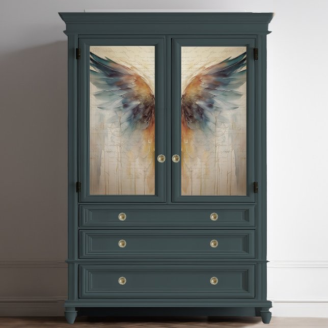 Papier Mousseline Impressionnisme Abstrait Ethérée de l'aile gauche (Créateur téléchargé)