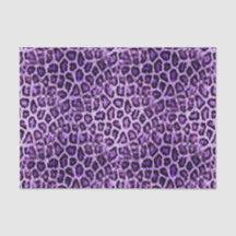 Imprimé animalier girly fête léopard violet mignon