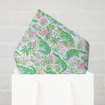 Imprimé de motif Alligator Preppy Palm Beach