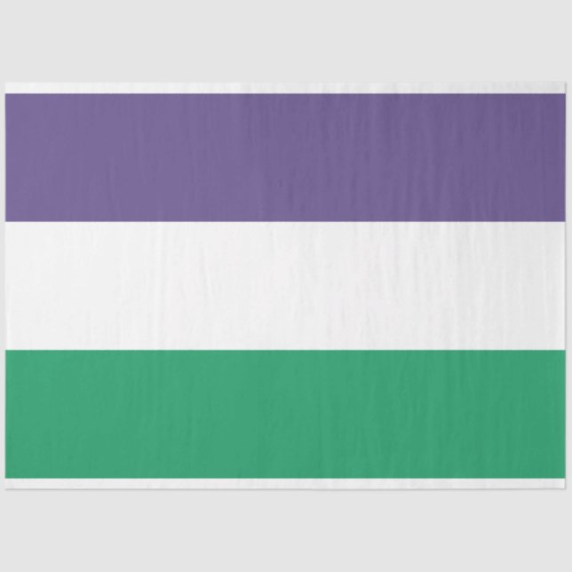 Papier Mousseline Indicateur Suffragette (Recto)