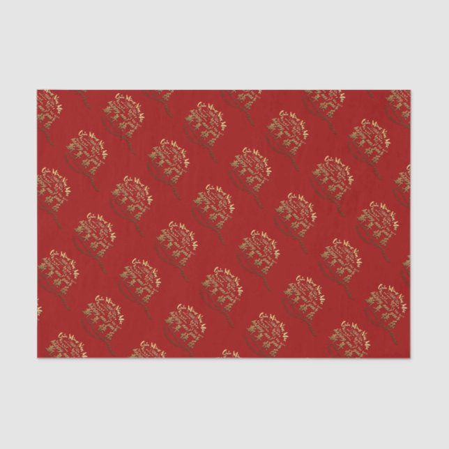 Papier Mousseline International Gold Wives Rat Nouvel An 2020 TP (Recto)