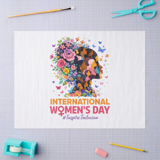Papier Mousseline International Women's Day (Artisanat)