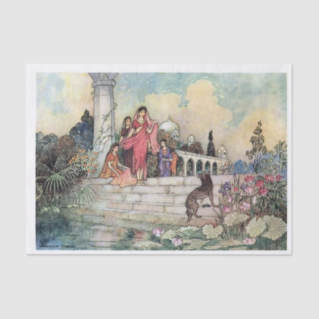 Papier Mousseline Invité non invité (Recto)