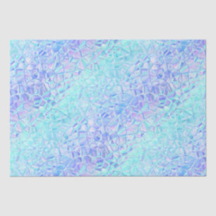 Papier Mousseline iridescence glacée :