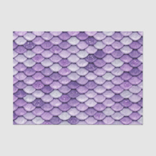 Papier Mousseline Iridescente violet brillant Parties scintillant si