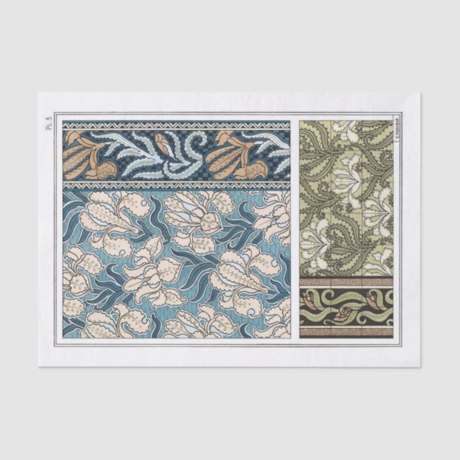 Papier Mousseline Iris (Recto)