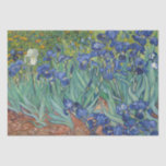 Papier Mousseline Iris par Vincent van Gogh<br><div class="desc">Les iris par Vincent van Gogh, huile sur la toile 1889, est une peinture d'une correction de la floraison, violet brillant et l'iris blanc fleurit dans un jardin d'agrément. Peint de la vie pendant le séjour de l'artiste dans Arles dans les sud de la France, les constructions de peinture courtes,...</div>