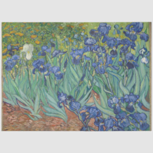Papier Mousseline Irises par Vincent Van Gogh
