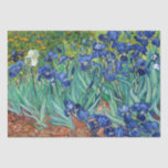 Papier Mousseline Irises Vincent van Gogh Fleurs Peinture Art<br><div class="desc">Vincent van Gogh (Néerlandais, 1853 - 1890) Irises, 1889, Huile sur toile Sans encadrement : 74, 3 x 94, 3 cm (29 1/4 x 37 1/8 po.) Cadre : 94, 9 x 114, 9 x 11, 4 cm (37 3/8 x 45 1/4 x 4 1/2 po) Le musée J. Paul...</div>