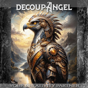 Papier Mousseline Iron Sky Sentinel - Découpage -