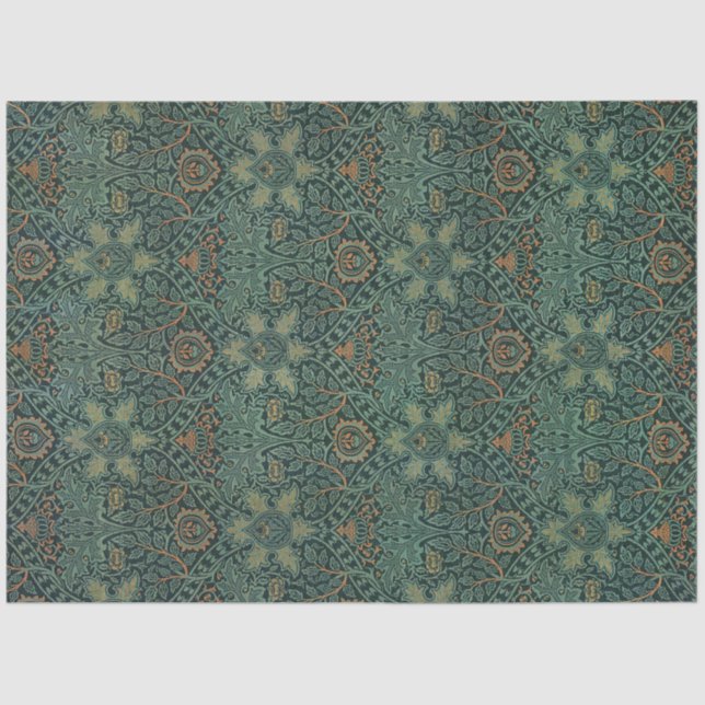 Papier Mousseline Ispahan (par John Henry Dearle) (Recto)