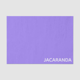 Papier Mousseline Jacaranda purple color