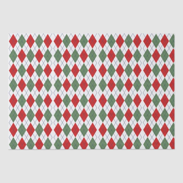 Papier Mousseline Jacquard de Noël (Recto)