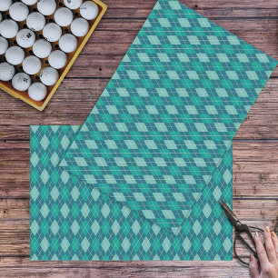 Papier Mousseline Jacquard Knit Turquoise Turquoise Aqua Artisanat &