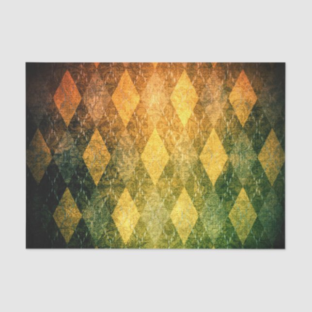 Papier Mousseline Jacquard vintage classique (Recto)